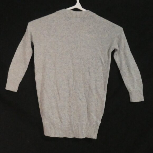 OLD NAVY | xs - extra small (5) | Grey Crewneck Sweater Ribbed Neckline & Cuffs - Picture 2 of 14
